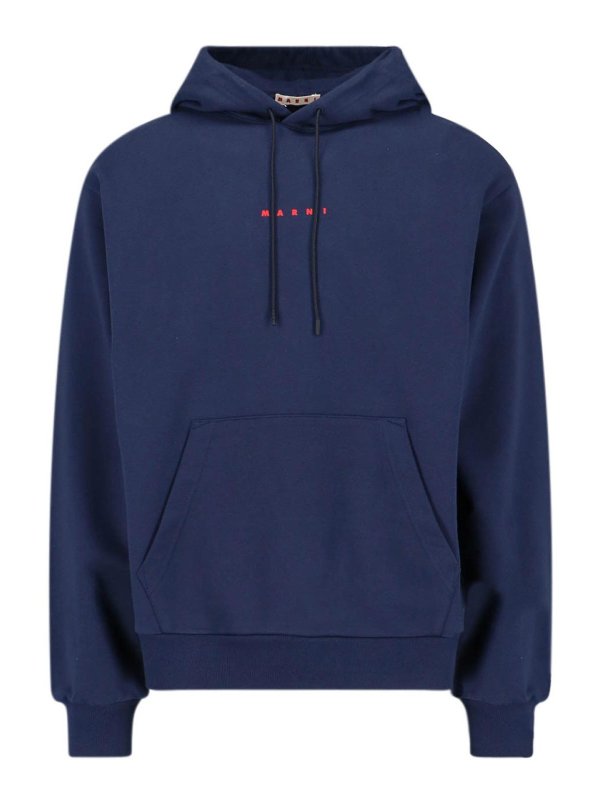 Marni: Sudaderas y suéteres - Sudadera - Azul
