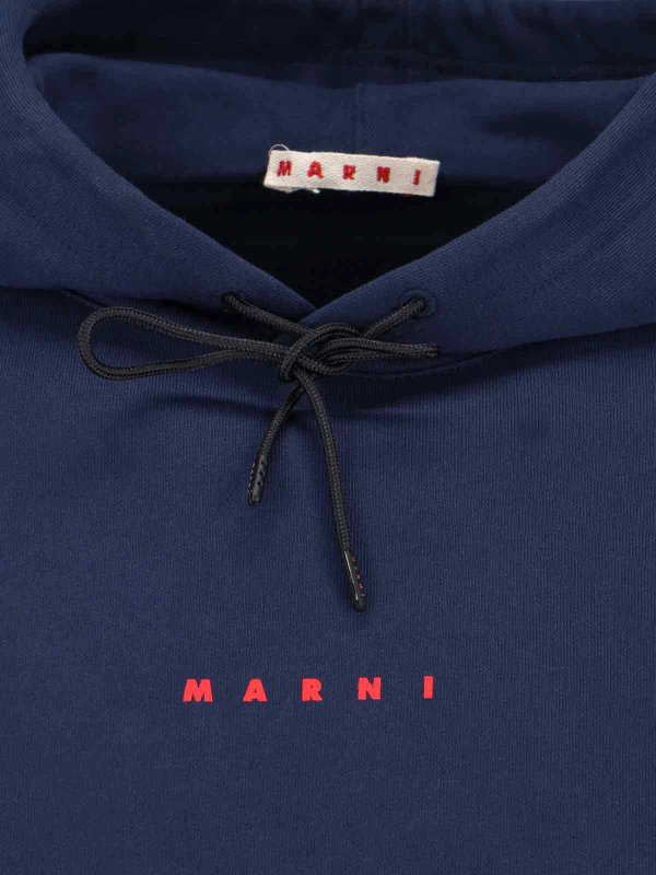 The Best Shops Marni: Sudaderas y suéteres - Sudadera - Azul