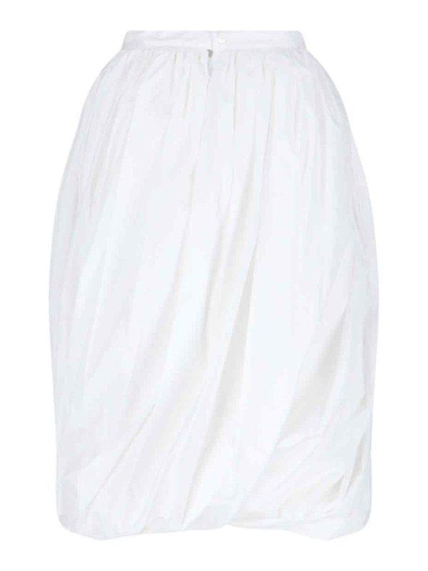 Marni: Faldas media pierna y semilargas online - Falda Semilarga - Blanco