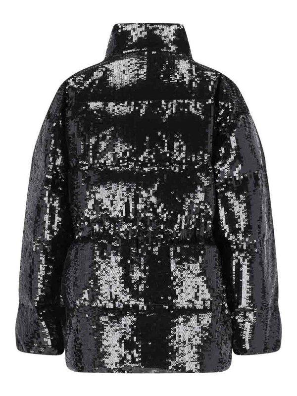 MICHAEL KORS: padded jackets online - Short waxed down jacket