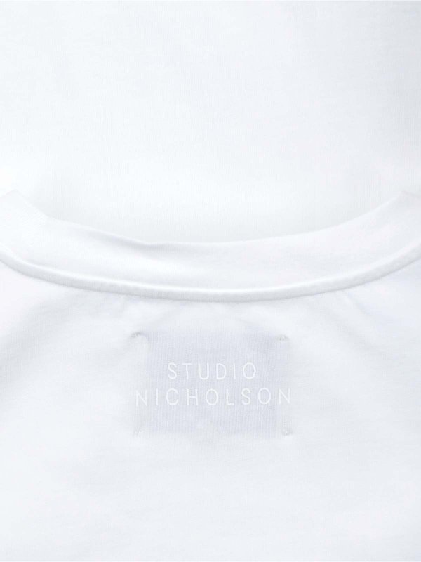The Best Shops STUDIO NICHOLSON: Camisetas - Camiseta - Blanco