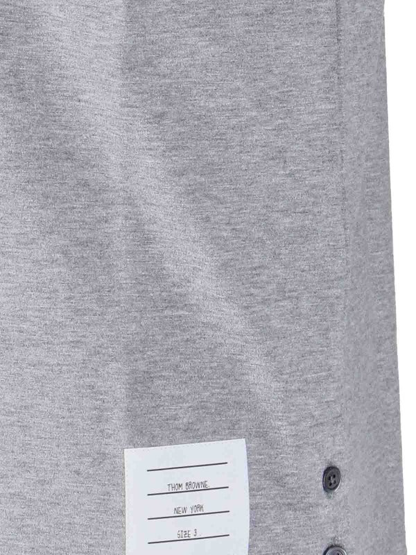 THOM BROWNE buy online Tricolor Details T-Shirt