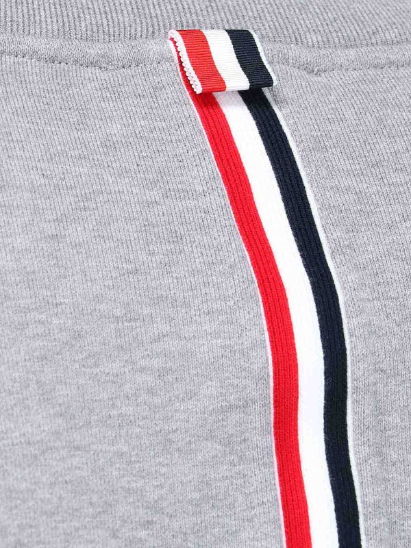 Retro Tricolor Band Sweatshirt shop online: THOM BROWNE