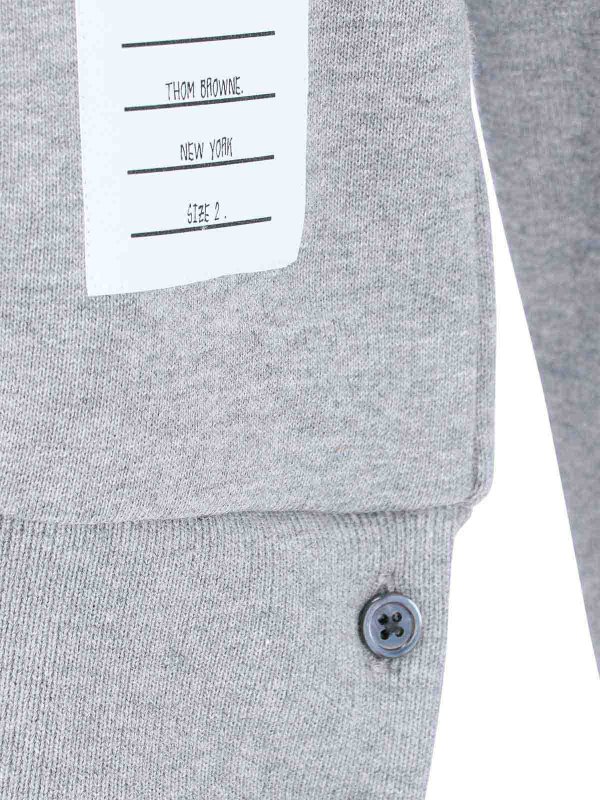 THOM BROWNE buy online Retro Tricolor Band Sweatshirt