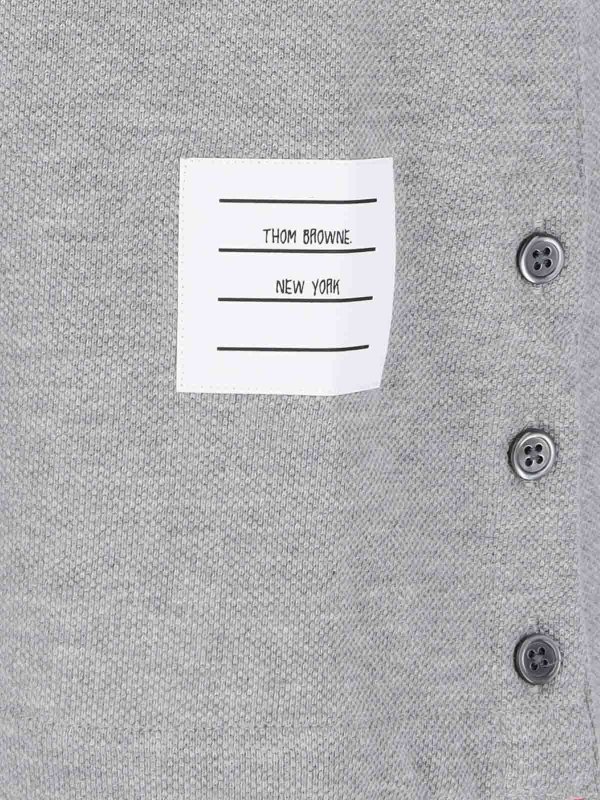 The Best Shops THOM BROWNE: Kurze Kleider - Kurzes Kleid - Grau