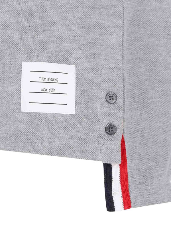 T-Shirt - Gris shop online: THOM BROWNE