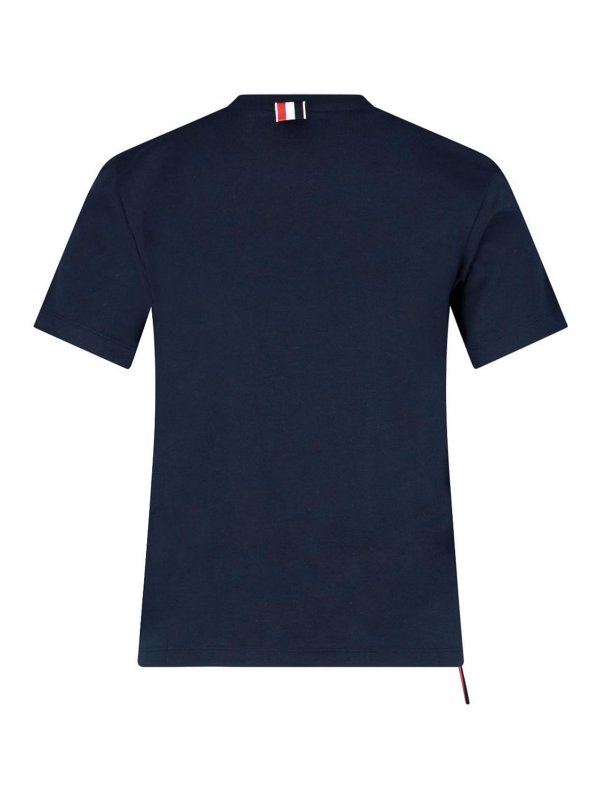 The Best Shops THOM BROWNE: t-shirts - T-Shirt Logo