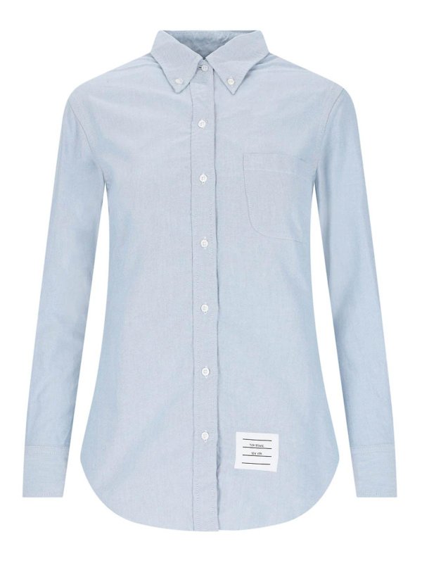 THOM BROWNE: Camisas - Camisa - Azul