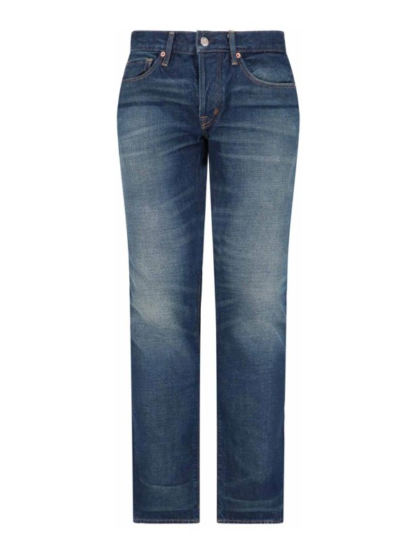 TOM FORD: jeans dritti, a sigaretta - Jeans dritti