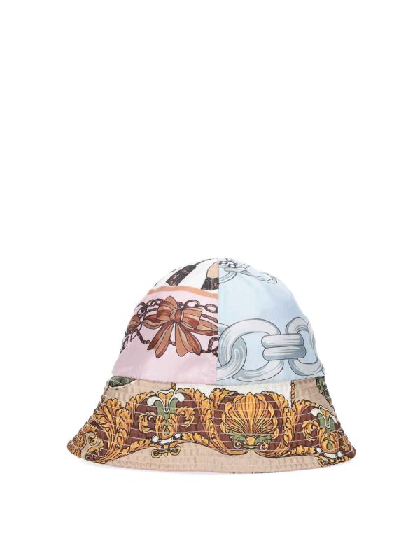 COMME DES GARCONS: hats & caps - Printed Bucket Hat