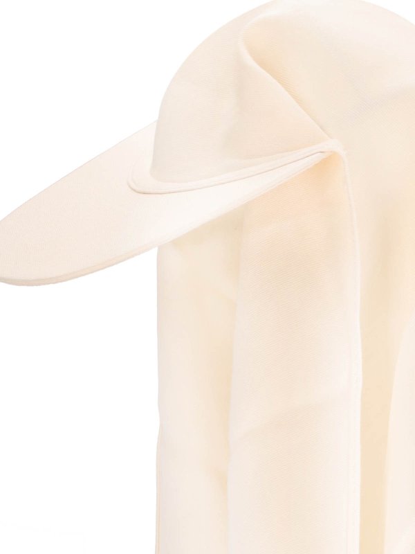 The Best Shops RUSLAN BAGINSKIY: スカーフ - スカーフ - 白