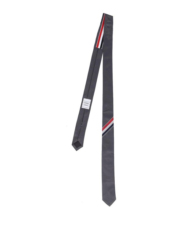 THOM BROWNE: cravatte e papillion - Cravatta Dettaglio Righe