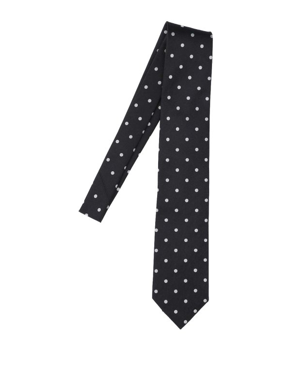 TOM FORD: Cravates & noeuds papillon - Cravate - Noir