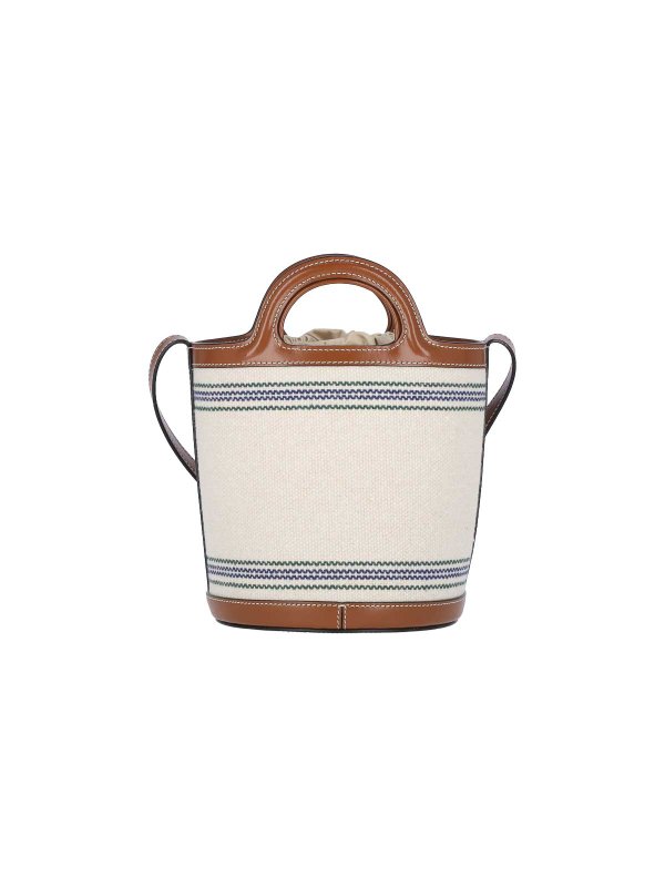 The Best Shops Marni: Bucket-bags - Bucket-Bag - Weiß