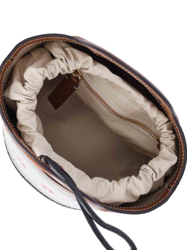 Bucket-Bag - Weiß shop online: Marni