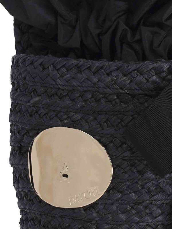 バケットバッグ - 黒 shop online: PATOU