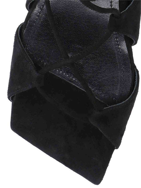 The Attico buy online Crossed Sandals