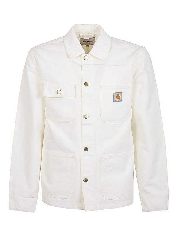 CARHARTT: Kurze Mäntel - Kurzer Mantel - Weiß
