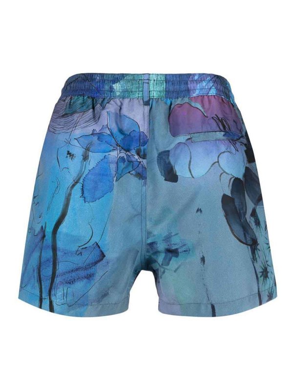 PAUL SMITH: 水着 online - スイムショーツ/スイムトランクス - ブルー