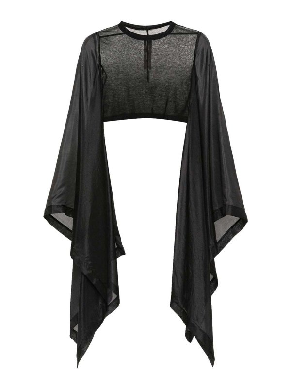 RICK OWENS: T-shirts - T-Shirt - Noir