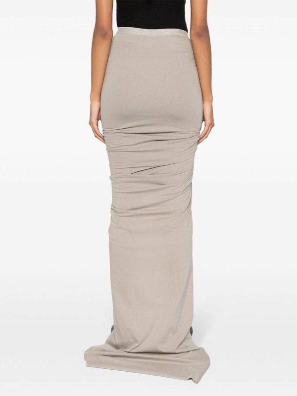 RICK OWENS: Faldas largas online - Falda Larga - Gris Claro