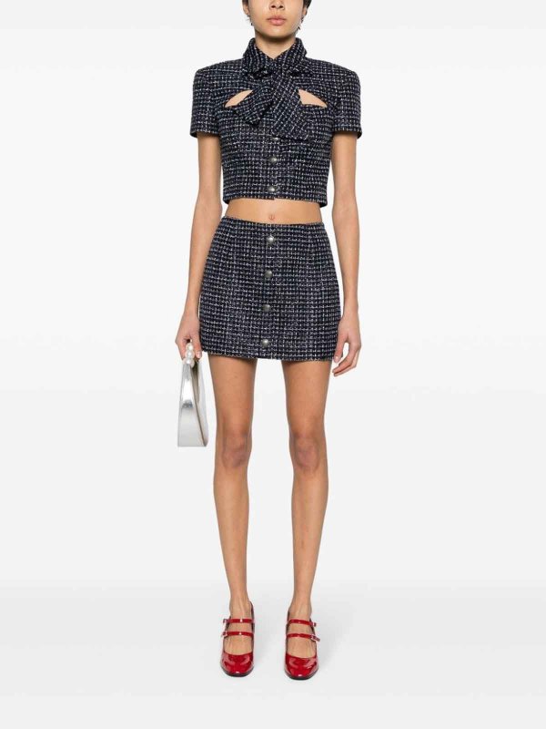 ALESSANDRA RICH buy online ミニスカート - ブルー