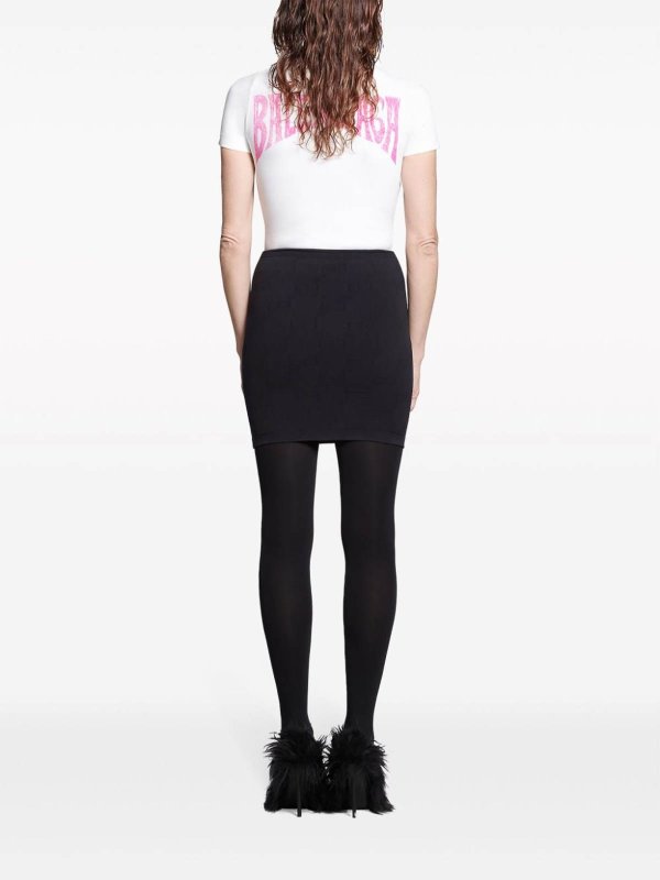 The Best Shops BALENCIAGA: T-shirts - T-Shirt - Weiß