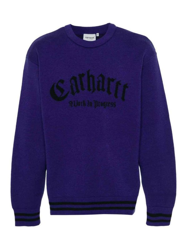 CARHARTT: crew necks - Logo Nylon Sweater