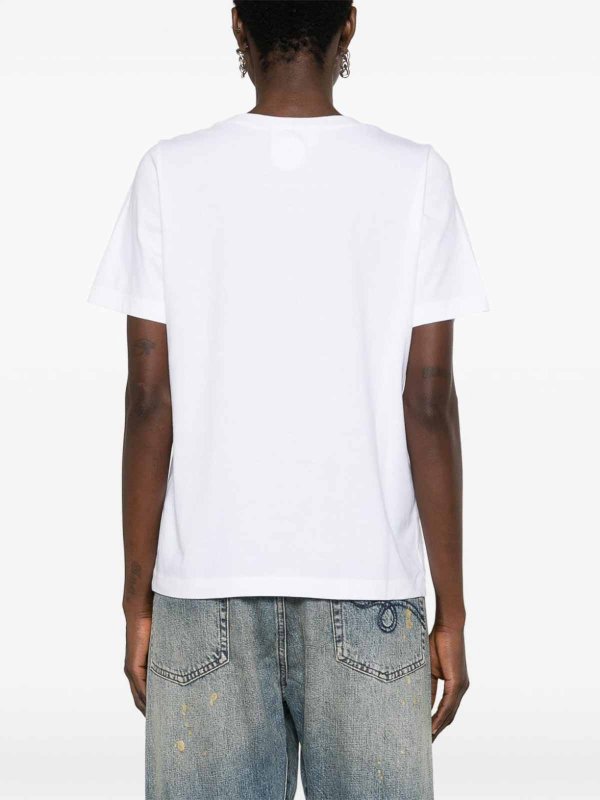 DSQUARED2: t-shirts online - Logo Cotton T-Shirt