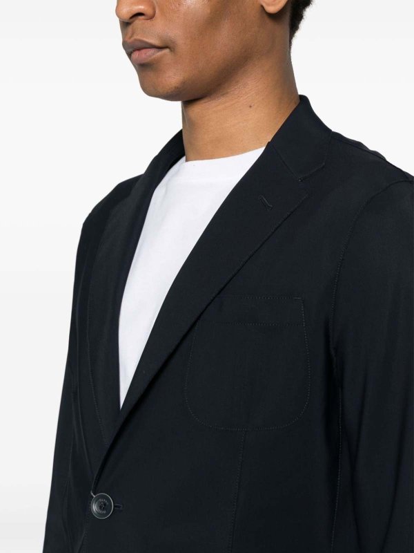 The Best Shops HERNO: blazers - Single-Breasted Blazer Jacket