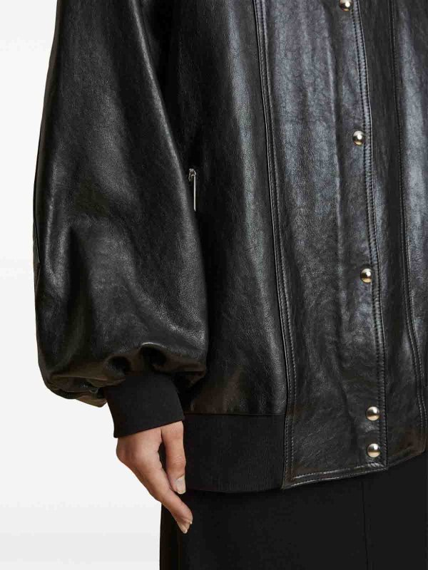 KHAITE buy online Farris Leather Jacket