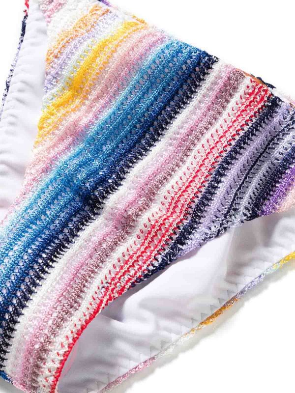 The Best Shops MISSONI: bikinis - Striped Triangle Bikini Set