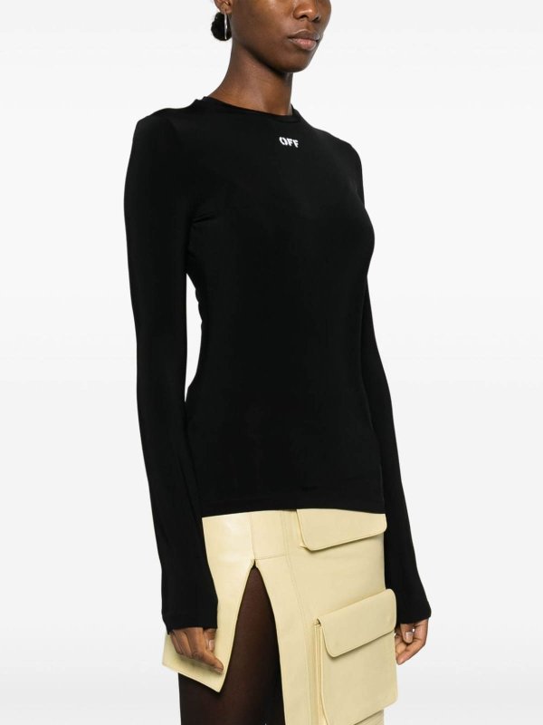 OFF-WHITE buy online Logo Long Sleeve T-Shirt