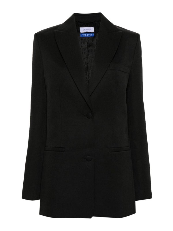 OFF-WHITE: casual jackets - Wool Jacket