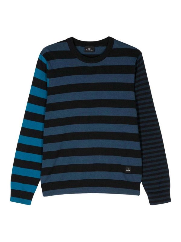 PS BY PAUL SMITH: Pull col rond - Pull Col Rond - Bleu