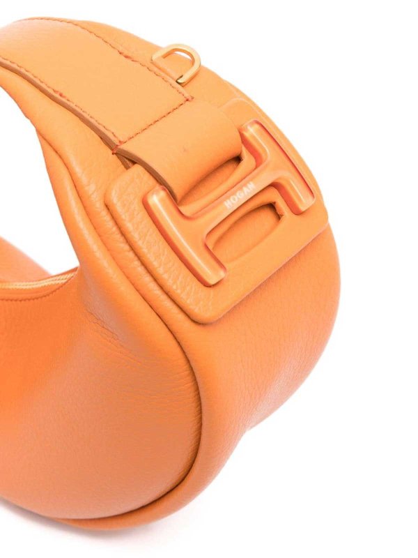 HOGAN: borse a tracolla online - Borsa a tracolla in pelle H-Bag