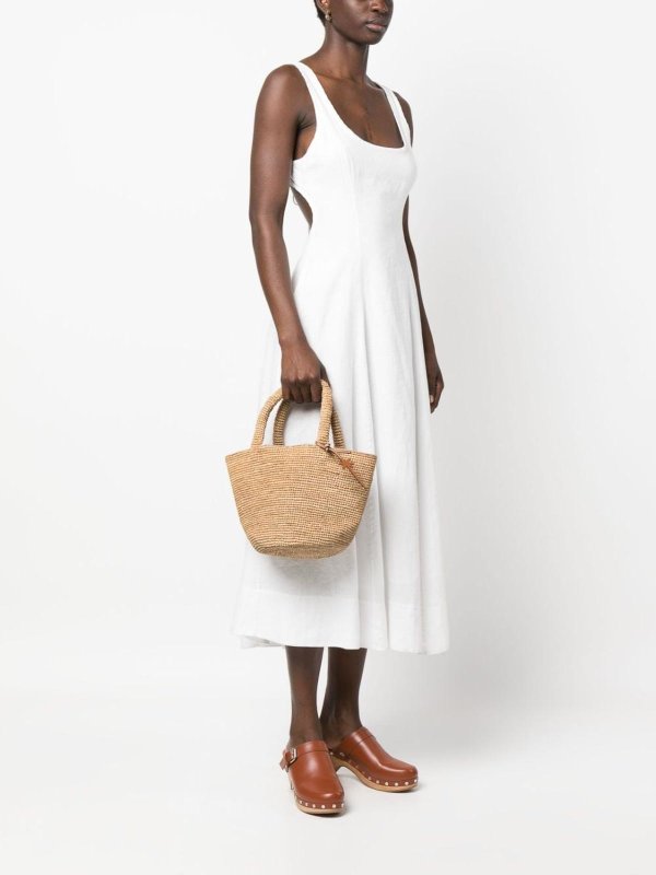 The Best Shops MANEBI: cross body bags - Summer Medium Raffia Tote Bag