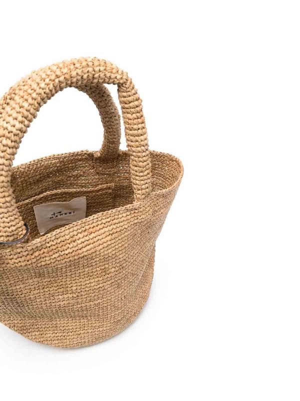 Summer Medium Raffia Tote Bag shop online: MANEBI