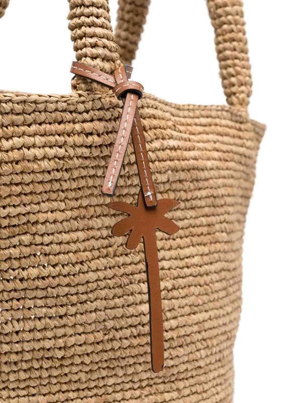 MANEBI buy online Summer Medium Raffia Tote Bag