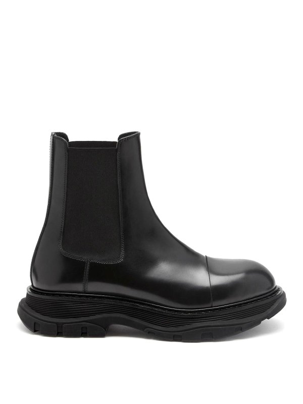 ALEXANDER MCQUEEN: boots - Tread Slick Chelsea Boots