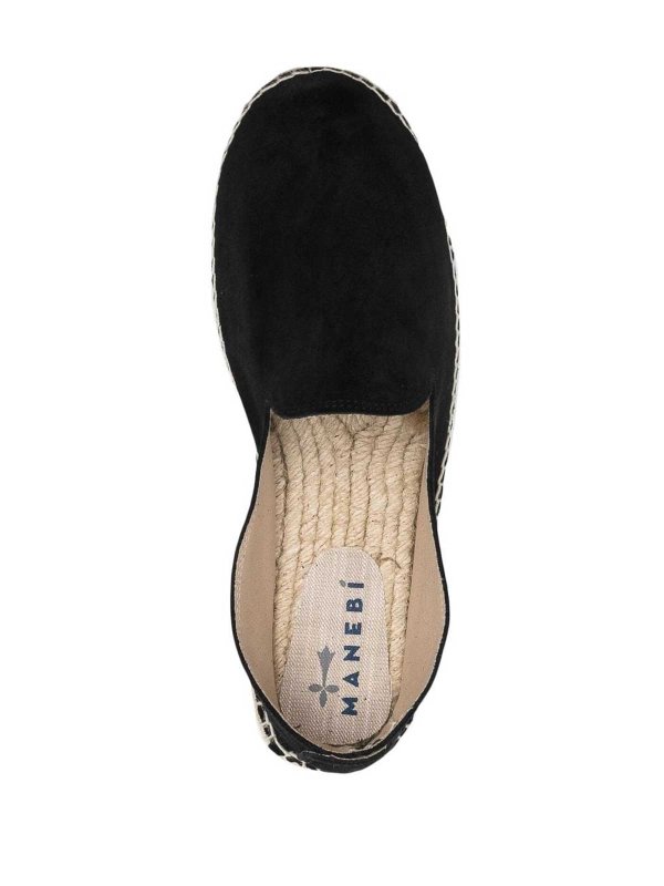 The Best Shops MANEBI: espadrilles - Hamptons Suede Espadrilles