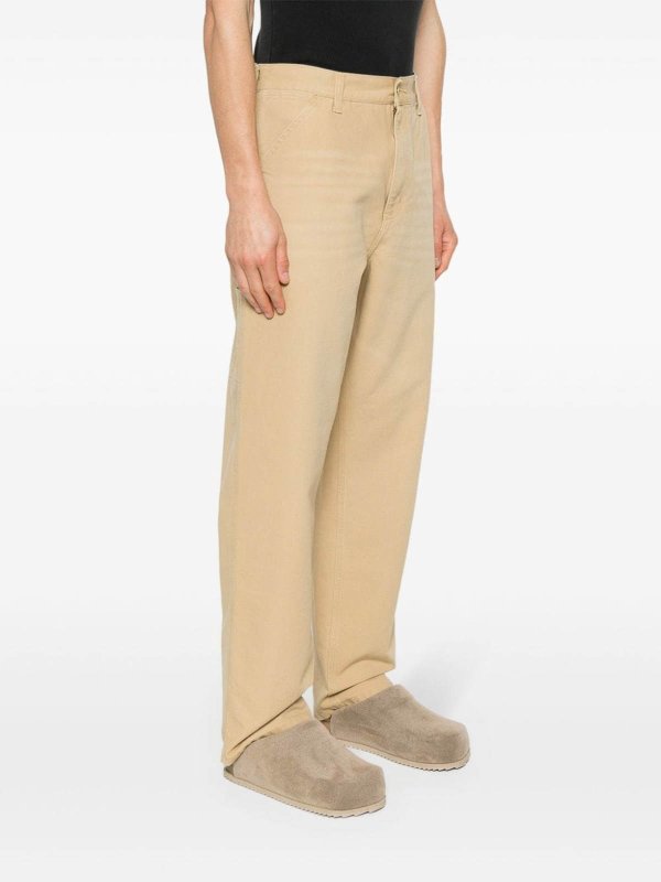 The Best Shops CARHARTT: カジュアルトラウザー - カジュアルパンツ - ベージュ