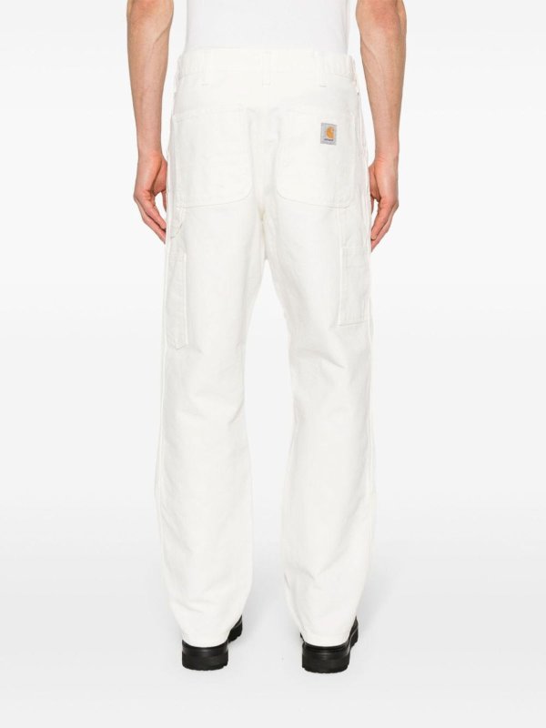 The Best Shops CARHARTT: カジュアルトラウザー - カジュアルパンツ - 白