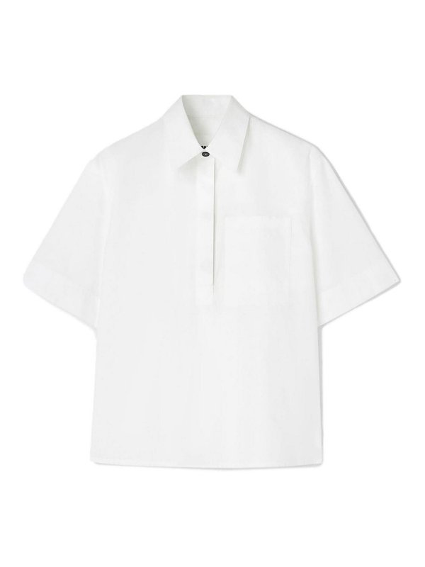 JIL SANDER: Hemden - Hemd - Weiß