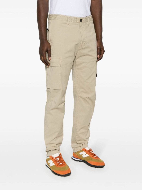 STONE ISLAND buy online Trousers With Patch