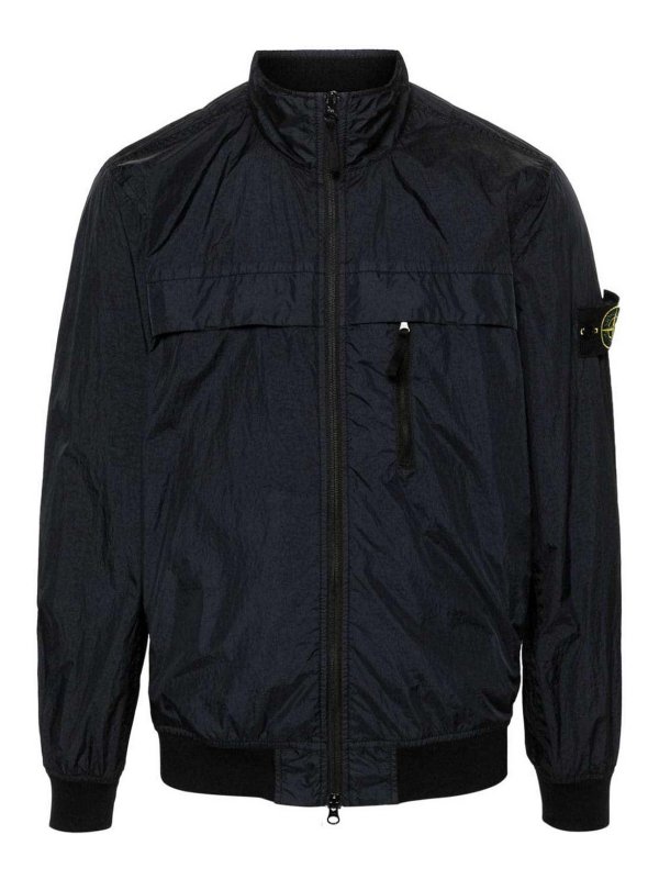 STONE ISLAND: casual jackets - Jacket With Patch