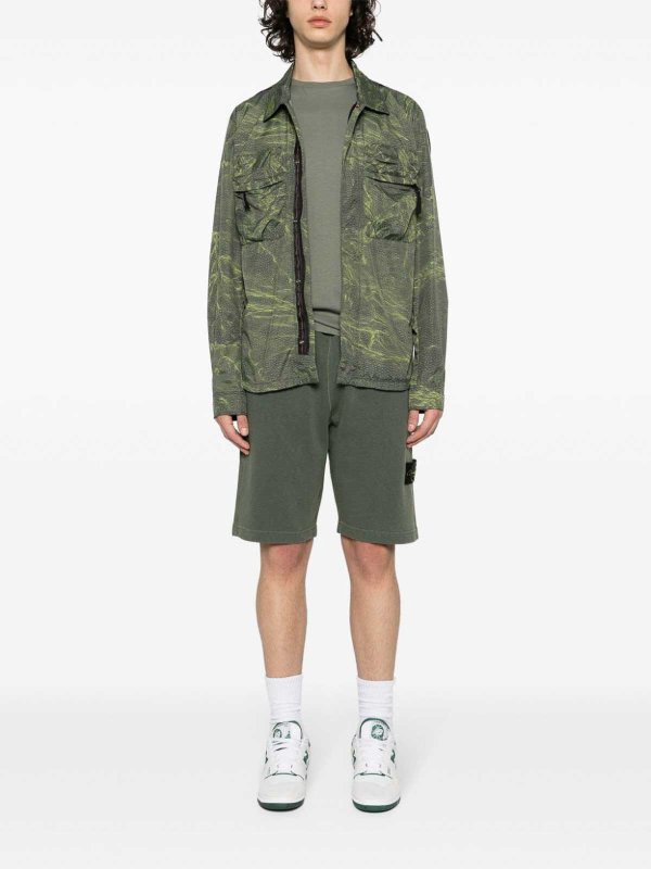 The Best Shops STONE ISLAND: pantaloni shorts - Pantaloncini da tuta