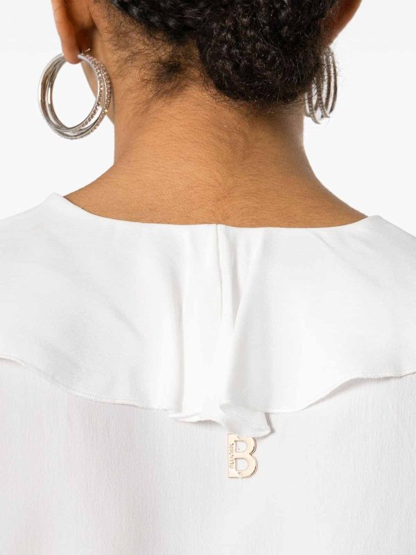 The Best Shops BLUGIRL: ニーレングスドレス - 膝丈ドレス - 白