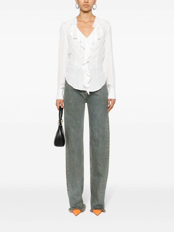 BLUGIRL buy online 膝丈ドレス - 白