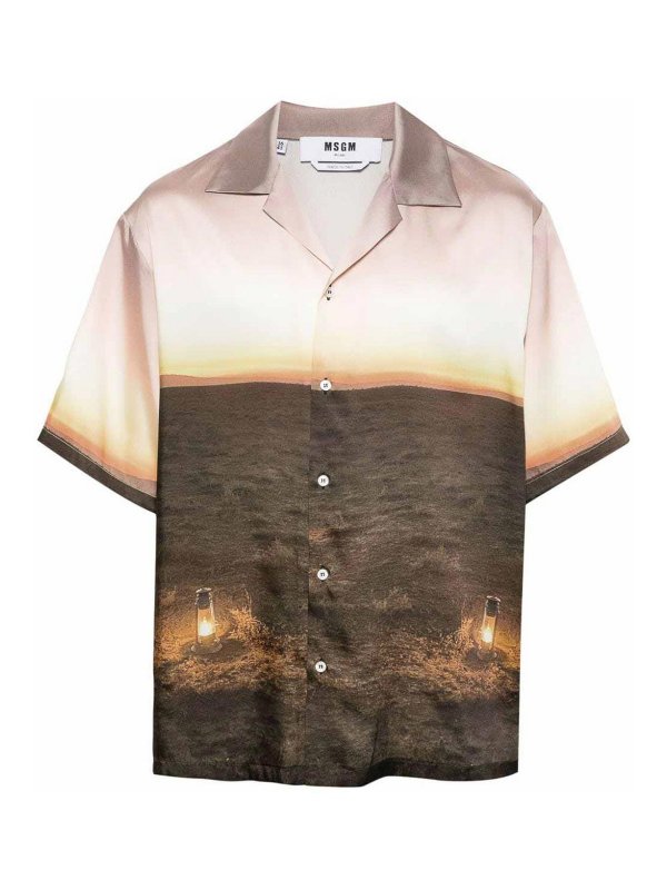m.s.g.m.: シャツ - シャツ - マルチカラー